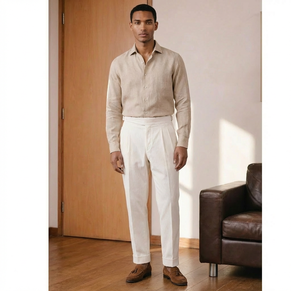 Basle Gurkha Pants (Ivory)