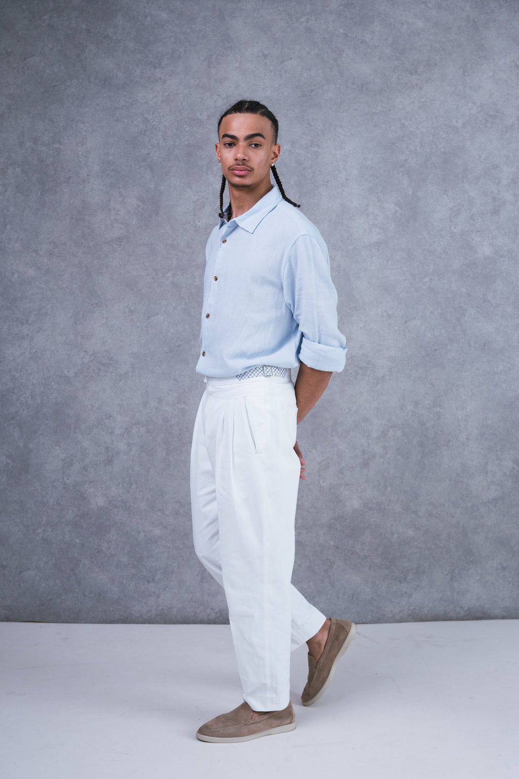 Cotton Pants (Off-White)