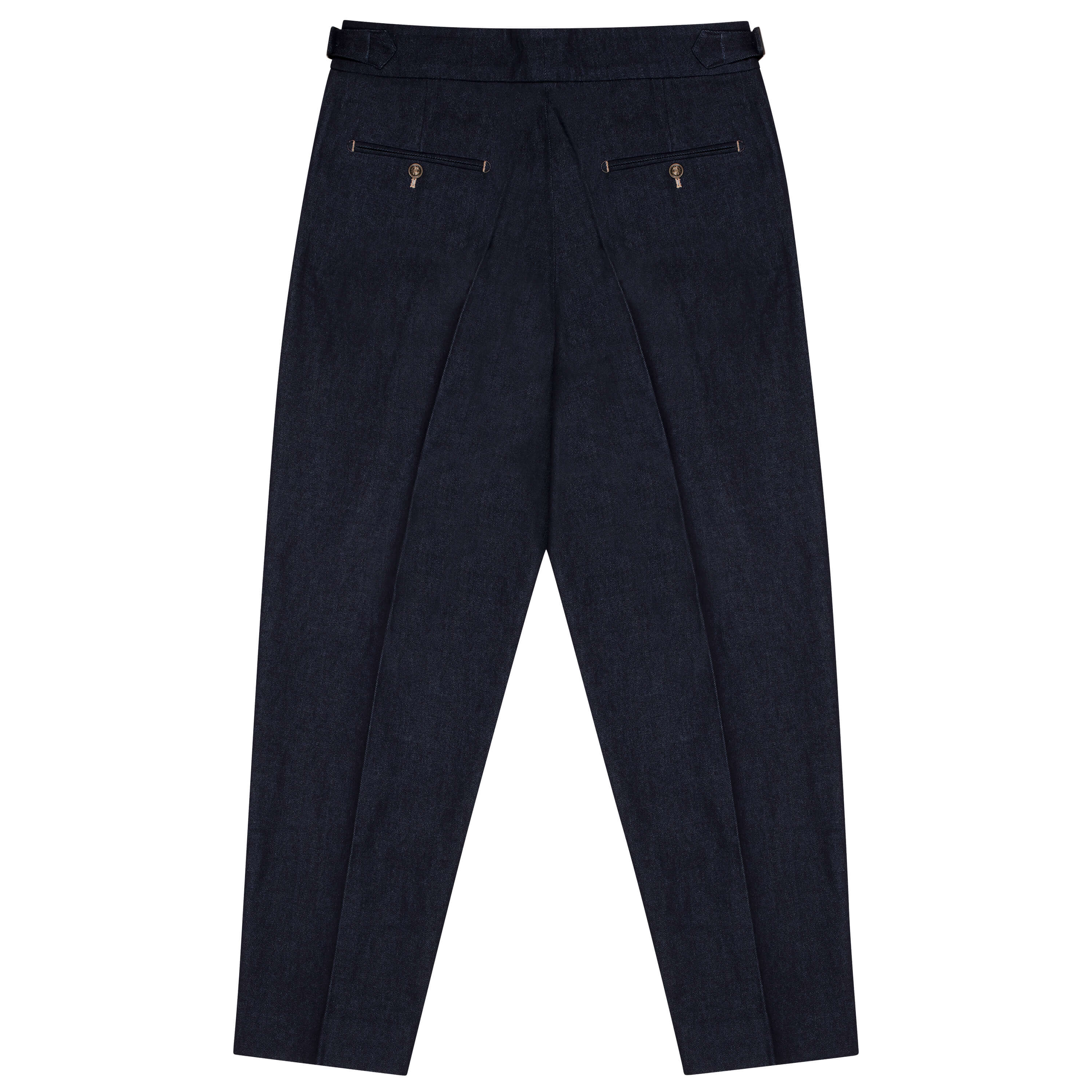 Japanese Denim Gurkha Pants (Dark Denim)